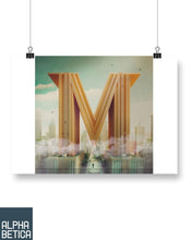 Load image into Gallery viewer, THE LETTER M_Em