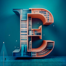 Load image into Gallery viewer, THE LETTER E_Ee