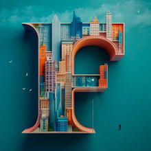 Load image into Gallery viewer, THE LETTER F_Ef