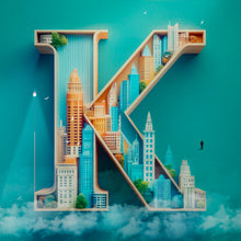 Load image into Gallery viewer, THE LETTER K_Kay